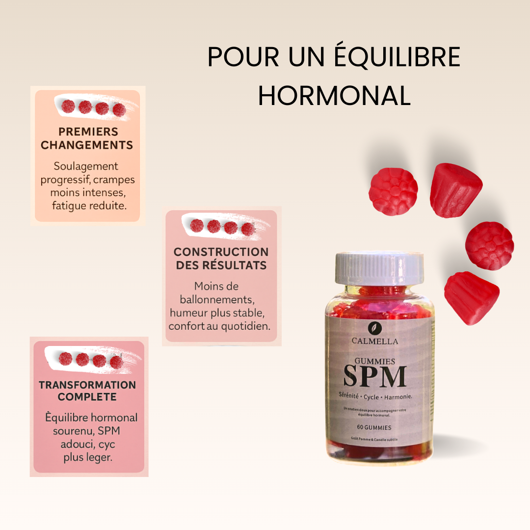 Calmella SPM – Un soutien doux pour votre équilibre hormonal