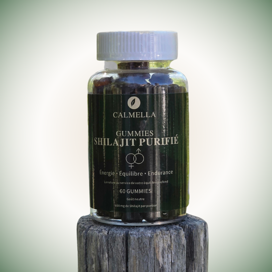 Calmella Shilajit Purifié – Énergie & Endurance au Naturel