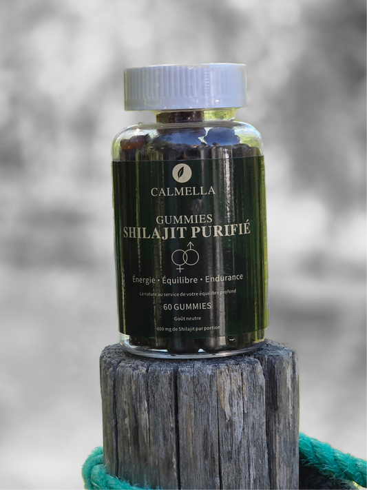 Calmella Shilajit Purifié – Énergie & Endurance au Naturel